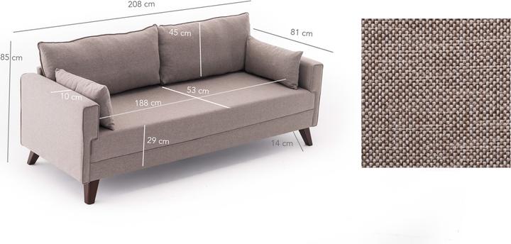 Immagine prodotto Atelier del Sofa Scarlette (3 posti)