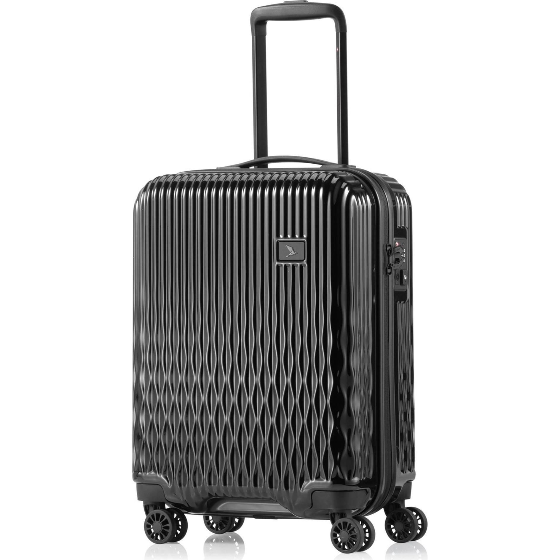 Pack Easy, Koffer, Flow, Schwarz, (36 l, Handgepäck (bis 50l))