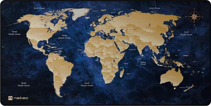 Genesis Mousepad Natec World Deep Blue 800x400 (XXL)