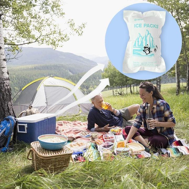 Actual product image World-Bio 50 Stück Eisbeutel, wiederverwendbar