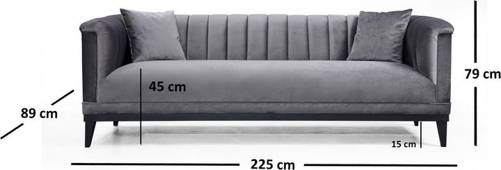 Produktbild Atelier del Sofa Aubrielle (3-Sitzer)