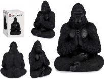 Actual product image Giftdecor gorilla hands together black