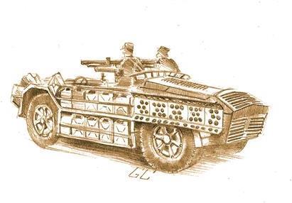 Produktbild Italeri AS 42 Sahariana