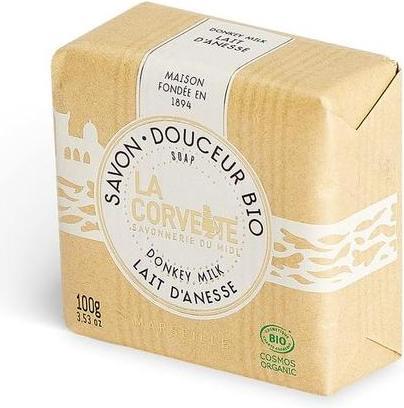 Produktbild La Corvette Douceur Bio Eselmilch fest (Seifenlotion)