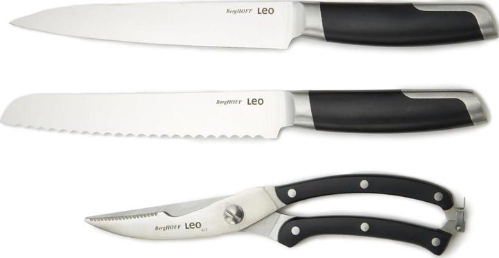 Actual product image BergHoff Bread knife Leo Graphite 20 cm, Black (20 cm)