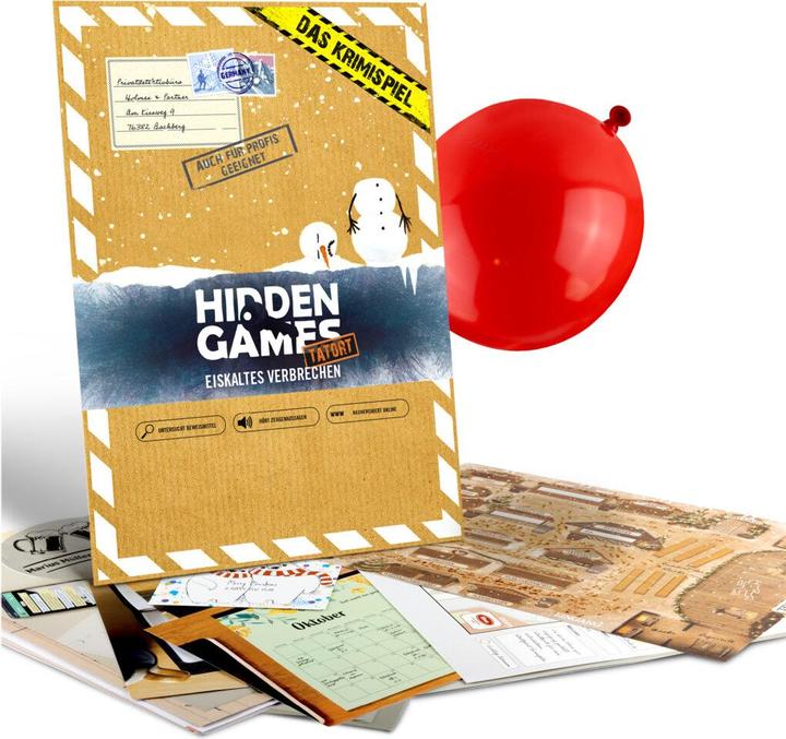 Produktbild Hidden Games Eiskaltes Verbrechen - Krimispiel (Deutsch)