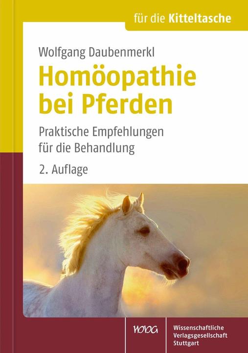 Produktbild Homöopathie bei Pferden für die Kittteltasche (Deutsch, Wolfgang Daubenmerkl, 2016)