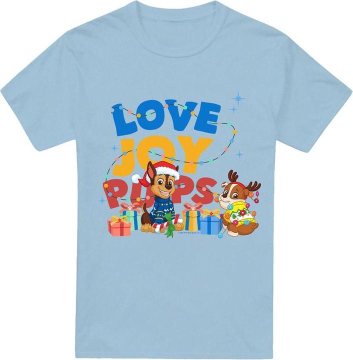 Produktbild Paw Patrol Love And Joy TShirt weihnachtliches Design (L)