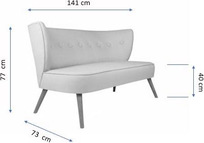 Produktbild Atelier del Sofa Aniya (2-Sitzer)