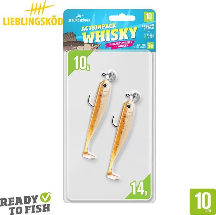 Produktbild Lieblingsköder Actionpack Whisky (10 cm)
