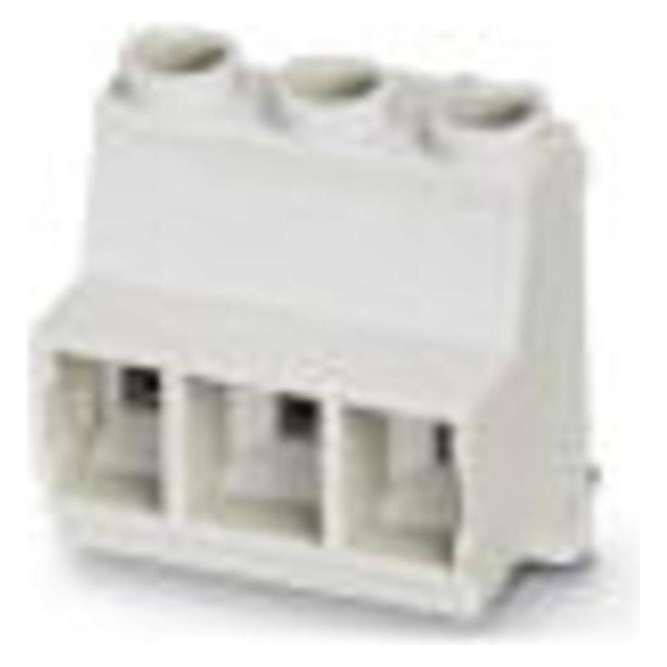 Phoenix Contact MKDSO 2,5 HV/ 3L-7,5 KMGY Schraubklemmblock 2.50 mm² Polzahl 3 50 St., Elektronikkabel + Stecker, Grau