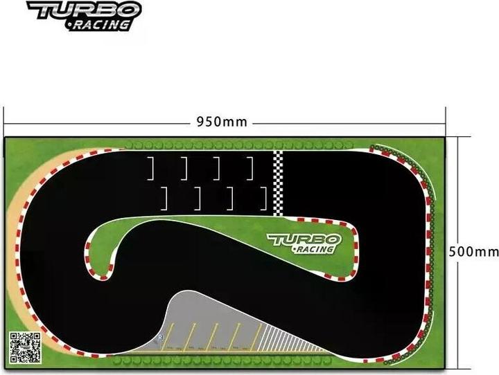 Image du produit Turbo Racing Piste de course Micro Rally 500 x 950 mm