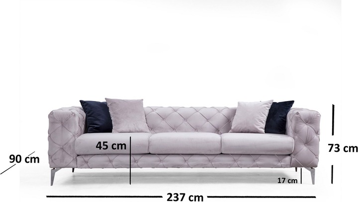 Image du produit Atelier del Sofa Tori (3 places)