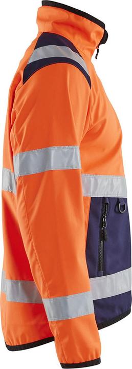 Actual product image Blakläder High visibility softshell jacket orange / navy blue (3XL)