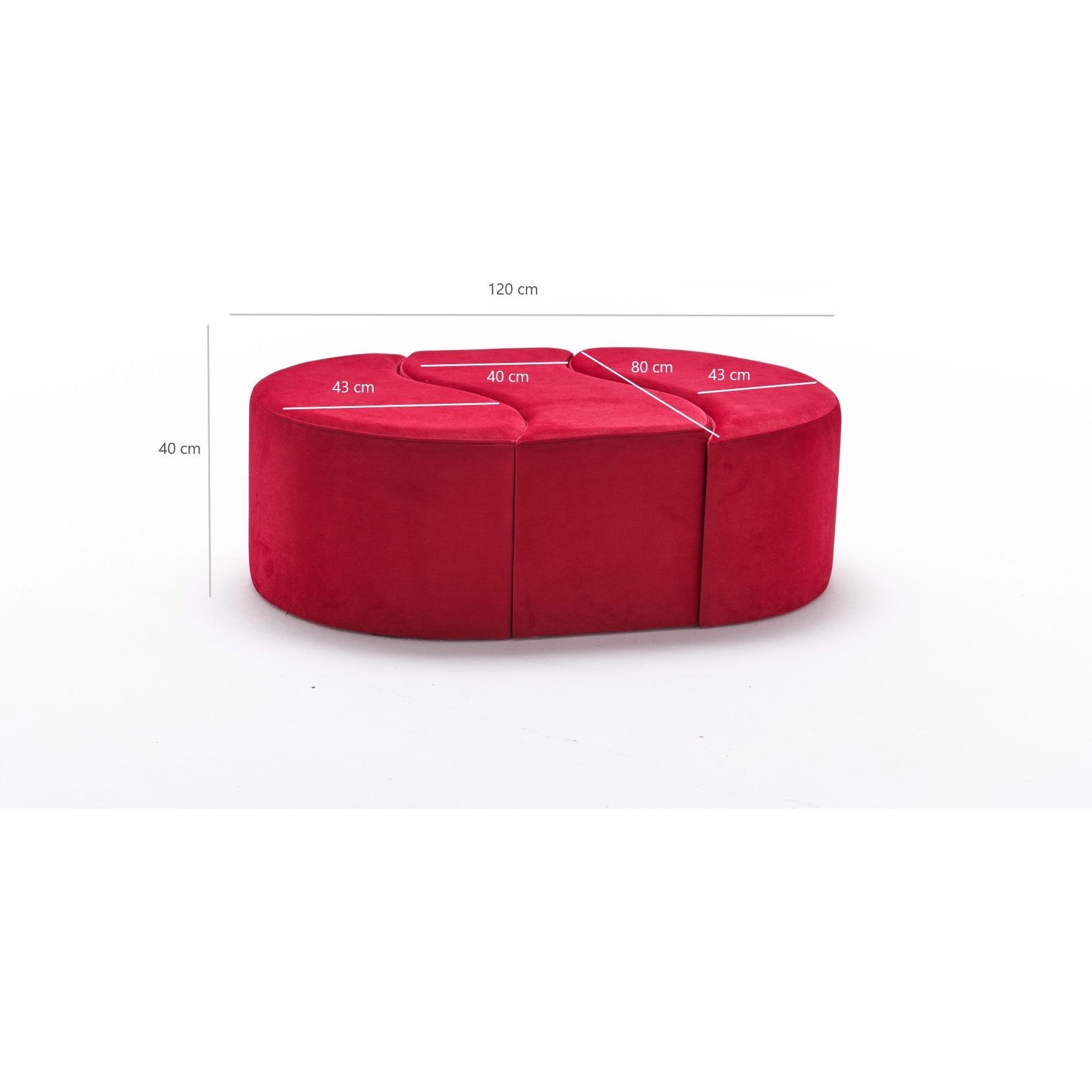 Thumbnail - Atelier del Sofa, Hocker + Pouf, Granger