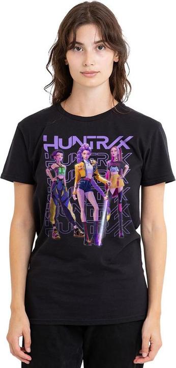 Immagine prodotto K-Pop Demon Hunters Maglietta Huntr/X Posa di Gruppo Donna (M)