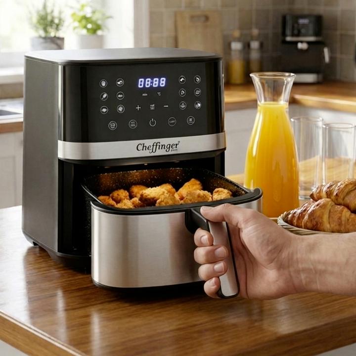 Produktbild Cheffinger Heissluftfritteuse 7L 1600W LED Touch