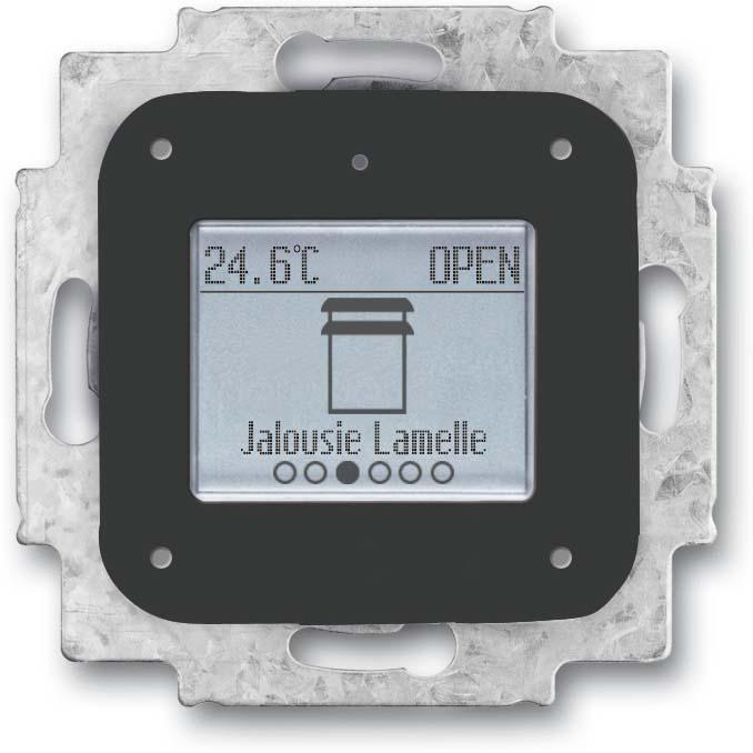 Busch-Jaeger, Lichtschalter + Storenschalter, Bedienelement 6-fach 6108/60