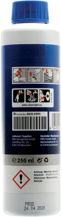 Actual product image Siemens Dishwasher keeper (Liquid)