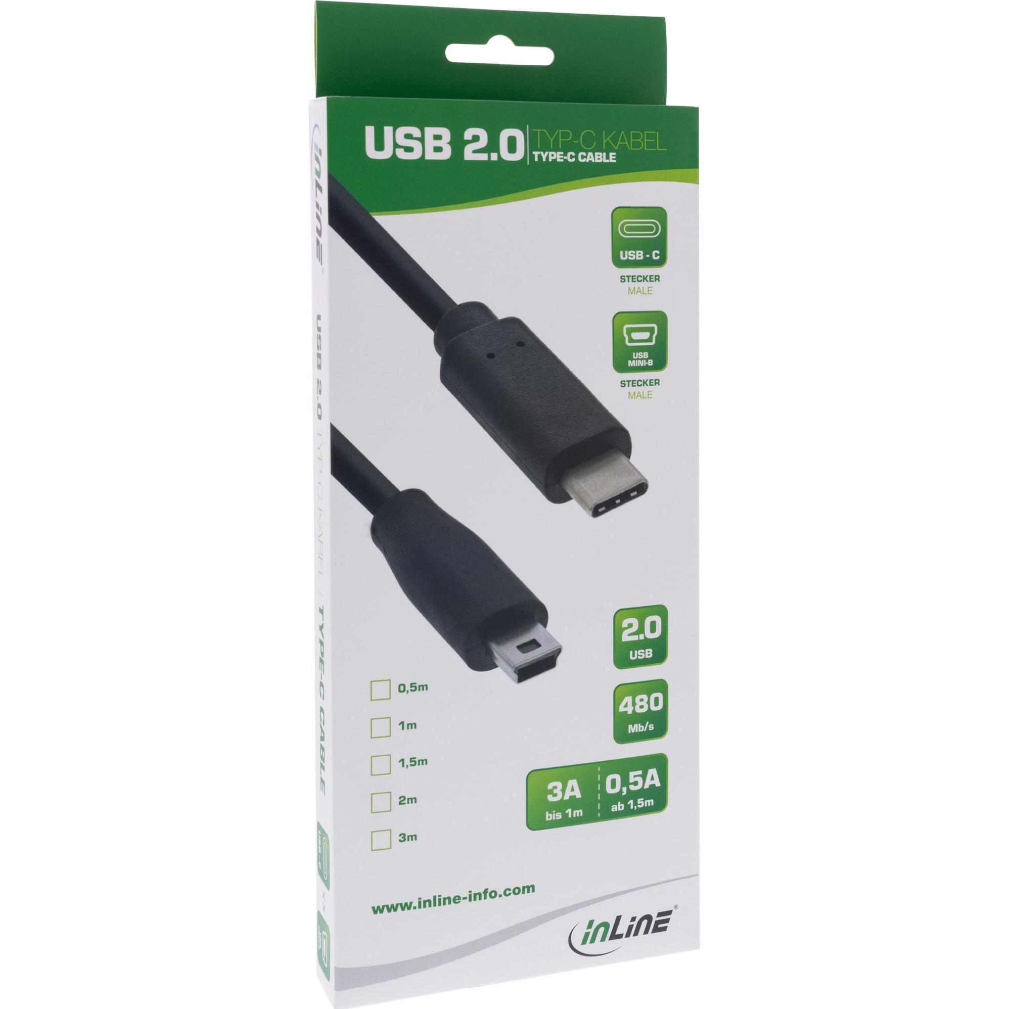 Thumbnail - InLine USB 2.0 Kabel (1.50 m, USB 2.0), USB Kabel