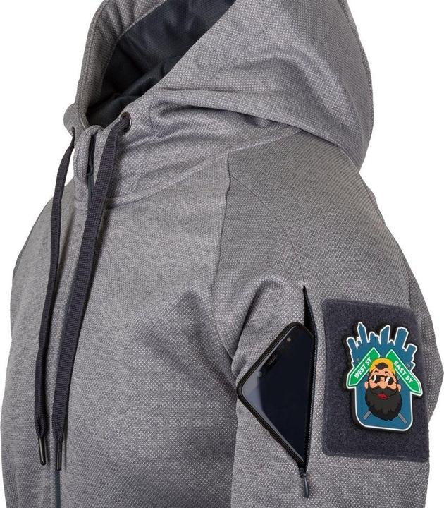 Actual product image Helikon Urban Tactical Hoodie (FullZip)® Black - L (L)