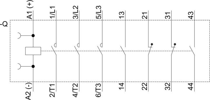 Produktbild Siemens Leistungsschütz 3RT2016-1BB44 1 St.