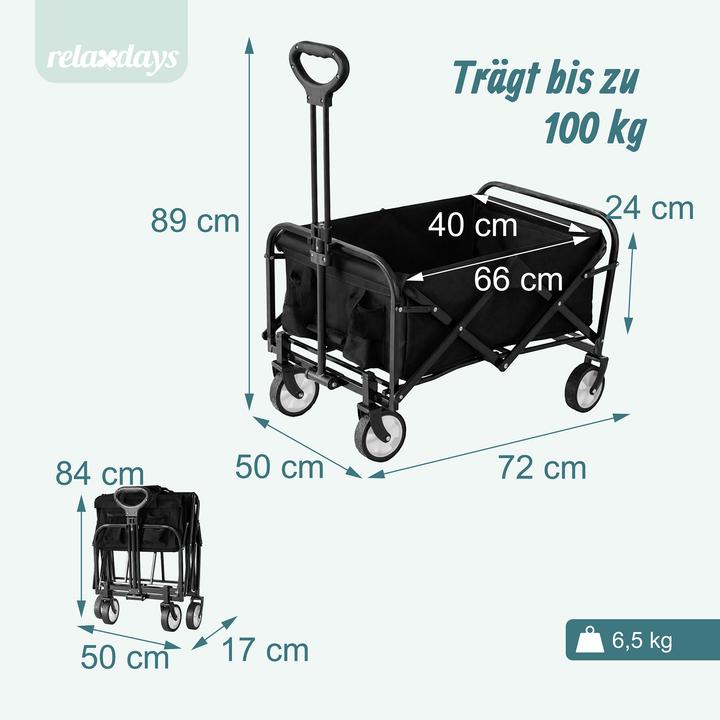 Actual product image Relaxdays trolley