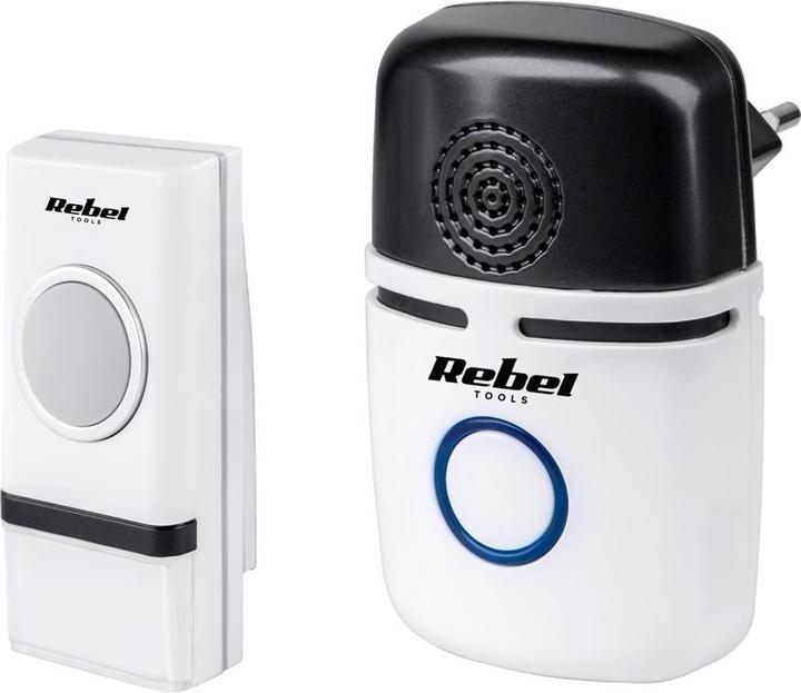 Image du produit Rebel Sonnette de porte sans fil avec 48 mélodies (Sans fil)
