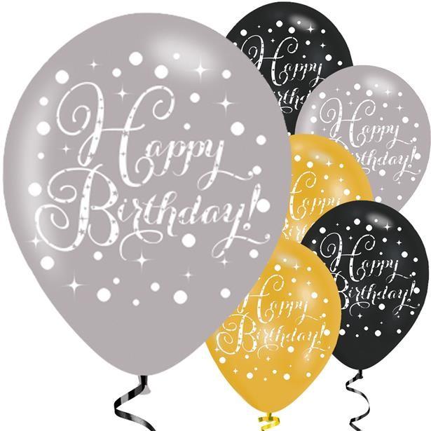 Produktbild Amscan Happy Birthday (6x)