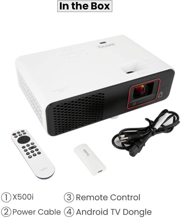 Actual product image BenQ X500i (4K, 2200 lm, 0.69 - 0.83:1)