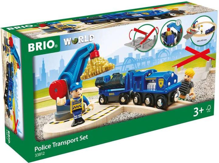 Produktbild Brio Polizei Goldtransport Set
