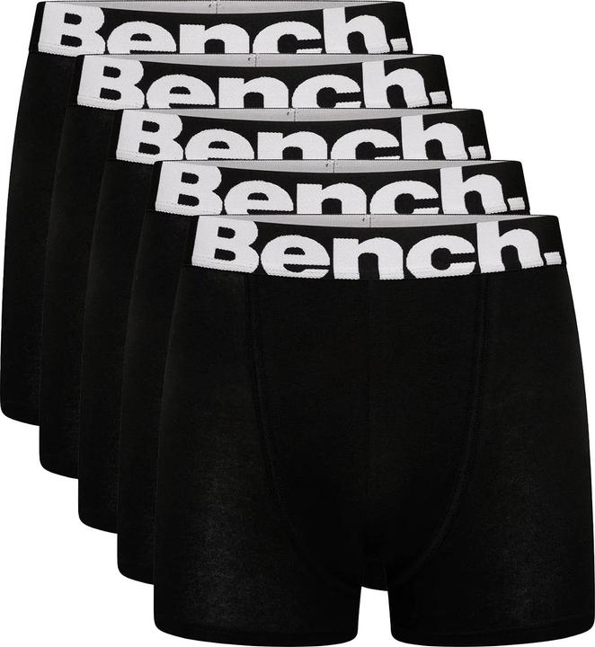 Immagine prodotto Bench 5er Pack Baumwoll Boxershorts Weich Stretch Bequem (L, Confezione da 5 pezzi)