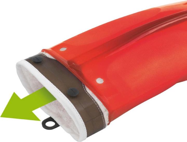Actual product image Mastrad Baking glove Orka Tex silicone red (Silicone, Cotton)