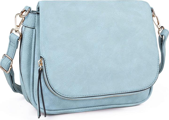 Produktbild Only-Bags.Store Kleine Crossbody-Tasche, PU-Leder, über die Schulter, Crossbody-Handtaschen mit mehreren Taschen