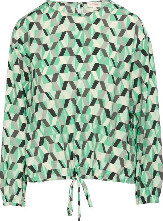 Actual product image S.Oliver Bluse Viskosemix-Bluse in O-Shape (36)