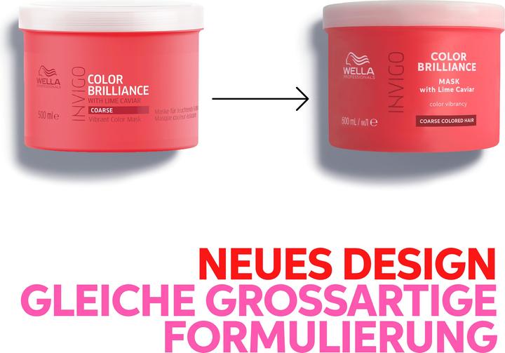 Actual product image Wella Invigo Color Brilliance Mask coarse (500 ml)