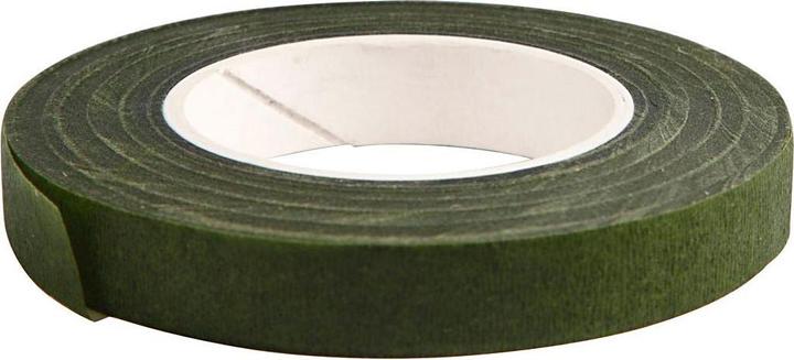 Image du produit Creativ Company Ruban à fleurs vert foncé, 7m (700 cm, 1.20 cm)