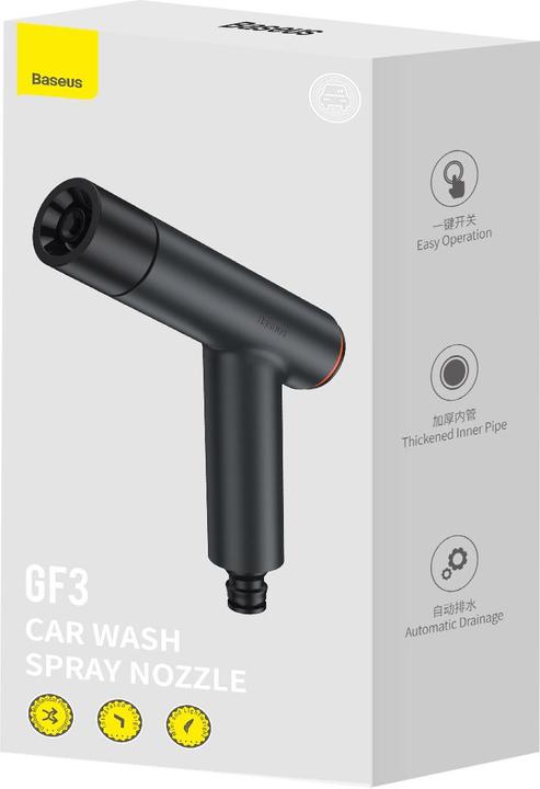 Productafbeelding Baseus GF3 autowas sproeikop donkergrijs