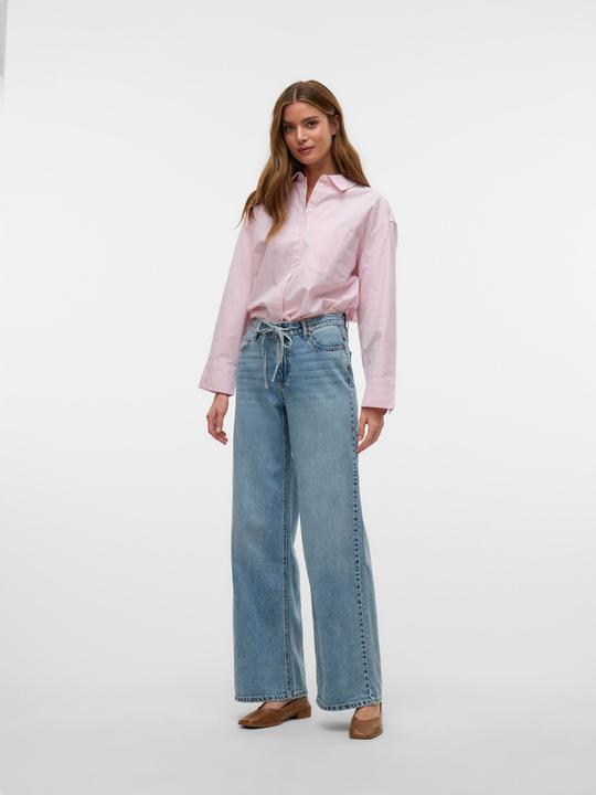 Actual product image Vero Moda VMREMY Mid Rise Gerade geschnitten Jeans Weit geschnitten (W31/L32)