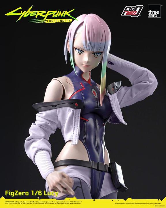 Produktbild ThreeZero Cyberpunk: Edgerunners FigZero Actionfigur 1/6 Lucy 29 cm