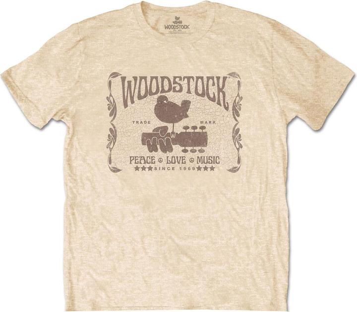 Produktbild Woodstock TShirt Erwachsene seit 1969 Baumwolle (L)