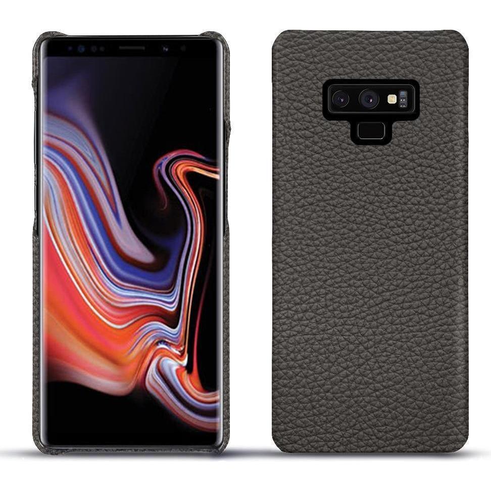 Noreve Lederschutzhülle (Samsung Galaxy Note 9), Smartphone Hülle, Grau