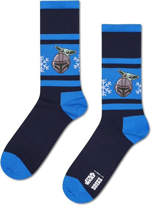 Produktbild Happy Socks STAR WARS™ Mandalorian Snowflake Sneaker Sock (Einzelpack, 41 - 46)