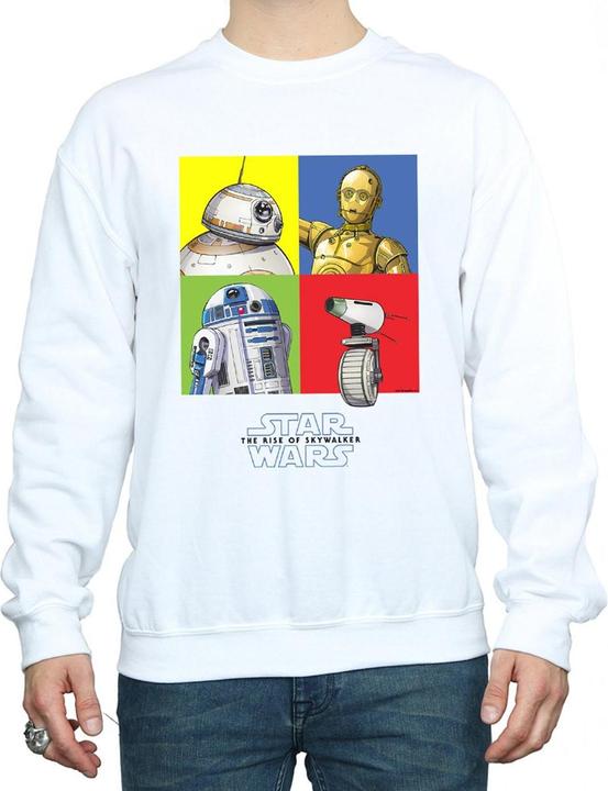 Produktbild Star Wars The Rise Of Skywalker Droid Squares Sweatshirt (S)