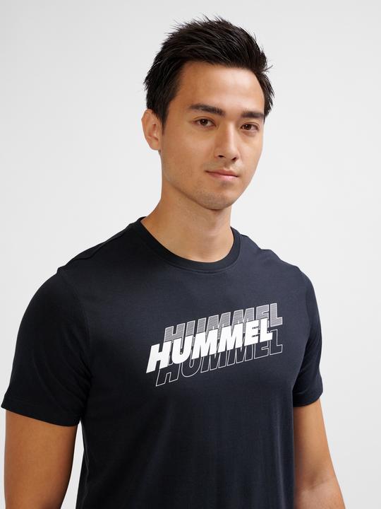 Actual product image hummel Hmlgraphic Triple Logo Cotton Tee (S)