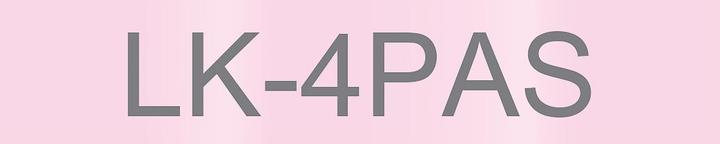 Immagine prodotto Epson LabelWorks LK-4PAS - Rosa tenue/Grigio (1.20 cm, Rosa)