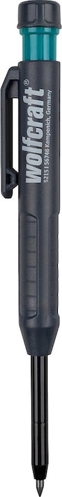 wolfcraft Deep hole marker for marking (Charcoal, Turquoise, 1 x)