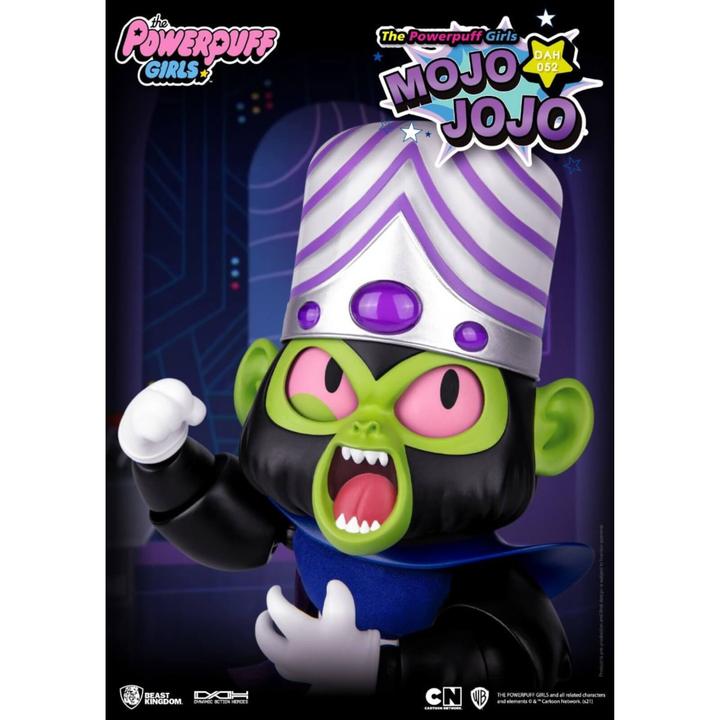 Actual product image Beast Kingdom Les Supers Nanas figurine Dynamic Action Heroes 1/9 Mojo Jojo 14 cm
