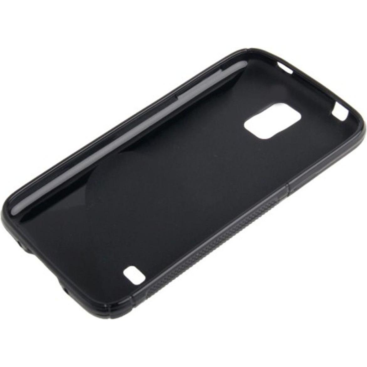Thumbnail - König Design Schutzhülle TPU Case Hülle für Handy Samsung Galaxy S5 mini schwarz (Samsung Galaxy S5 Mini), Smartphone Hü...