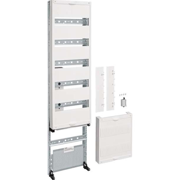 Thumbnail - Hager, Verteilerschrank Zubehör, Verteilerfeld universZ ZU37VT5APZ2 1050mm 5reihig 1feldig m.APZ unten